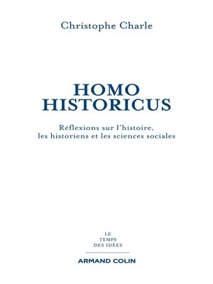 cover image of Homo Historicus